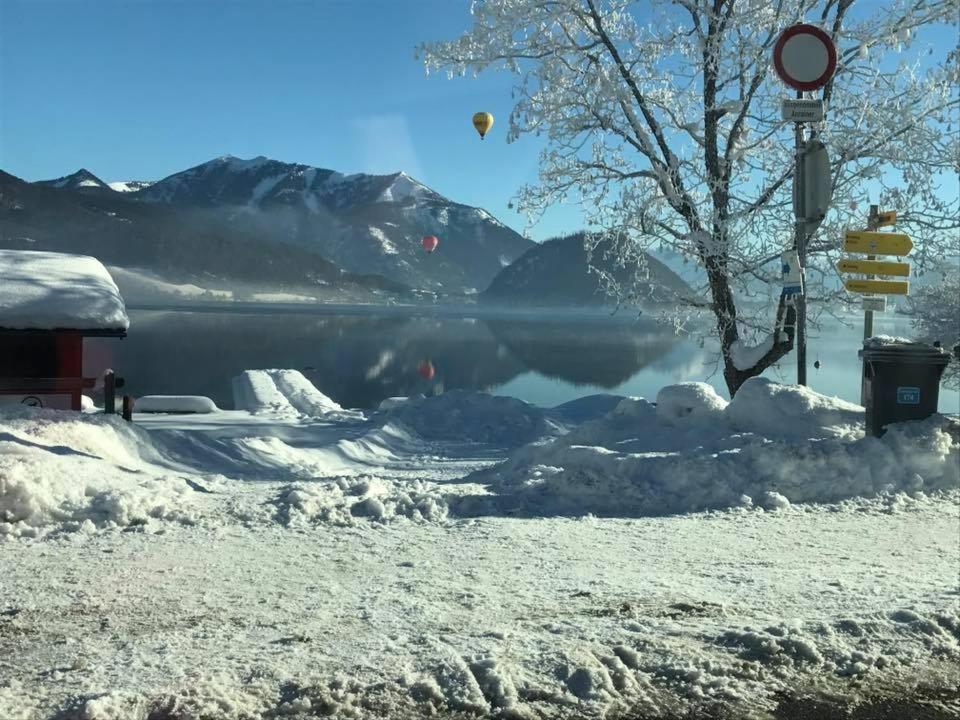 Wolfgangsee Seeblickplatzl 220 - Mit Tollem Seeblick! Strobl Buitenkant foto