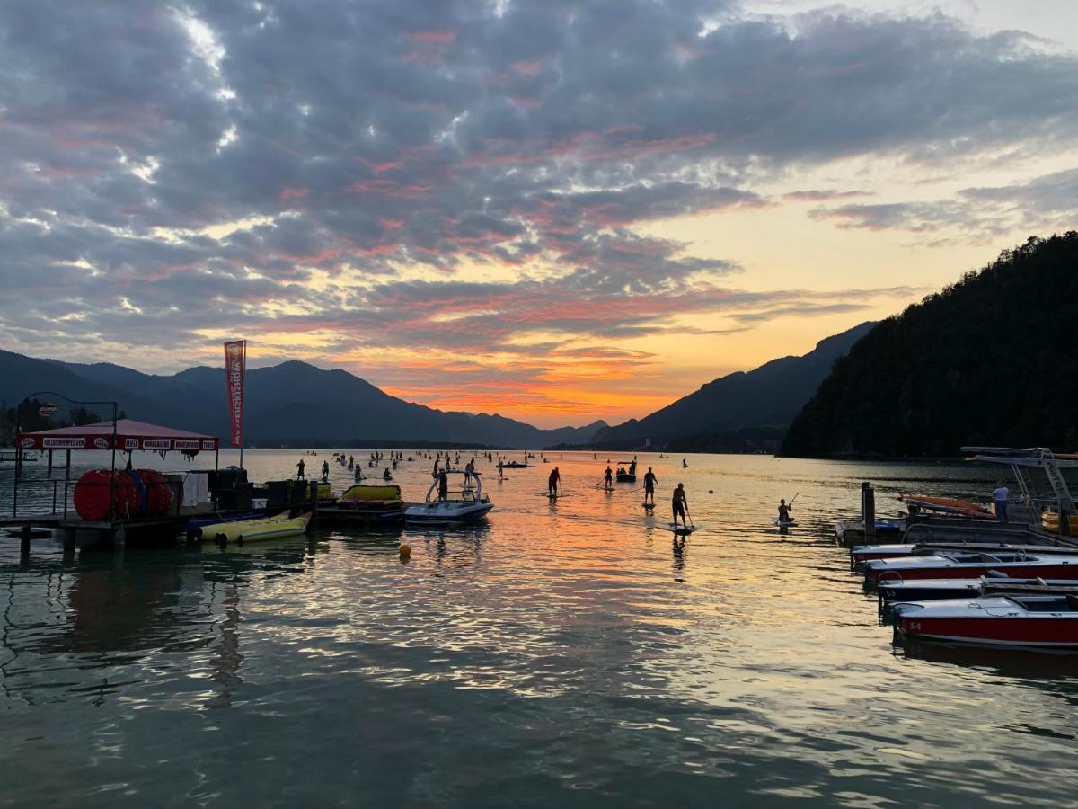 Wolfgangsee Seeblickplatzl 220 - Mit Tollem Seeblick! Strobl Buitenkant foto